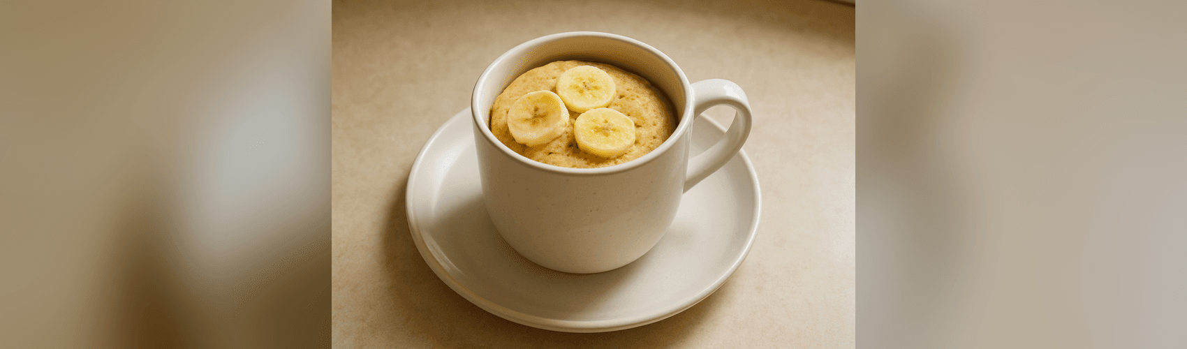 Протеинов бананов mug cake